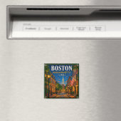 🍁 Boston Massachusetts Historisch Bezoek 🍁 Magneet (Insitu (Vaatwasser))