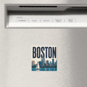 ⚓ Boston Massachusetts Historisch Magneet (Insitu (Vaatwasser))