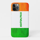 Boston Massachusetts Ierse Erfgoed – Keltische Tro Case-Mate iPhone Case (Achterkant)