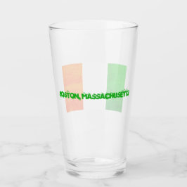 Boston Massachusetts Ierse Sfeer – Vlagontwerp Glas