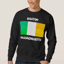 Boston Massachusetts Ierse vlag – Boston Souvenir Trui