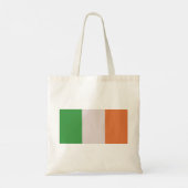 Boston Massachusetts Ierse Vlagontwerp Tote Bag (Achterkant)