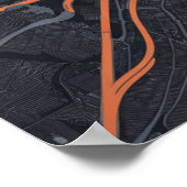  Boston Massachusetts kaart, Boston kaart Poster (Hoek)