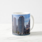 Boston Massachusetts koffiemok Waterfront (Voorkant rechts)