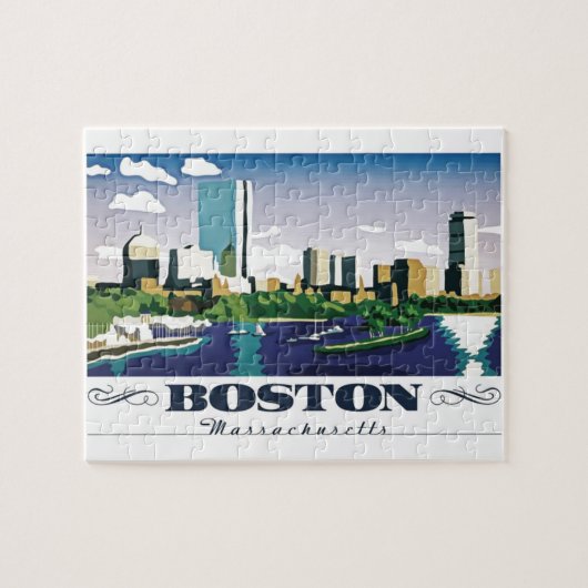 Boston, Massachusetts Legpuzzel (Horizontaal)