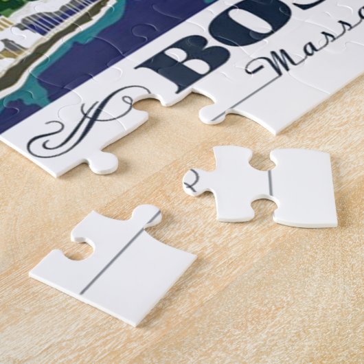 Boston, Massachusetts Legpuzzel (Zijkant)