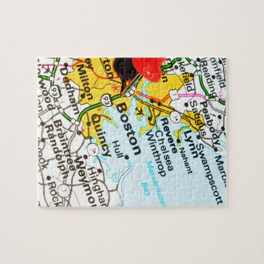 Boston, Massachusetts Legpuzzel (Horizontaal)