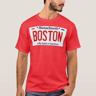 BOSTON Massachusetts Licentie Bord TShirt