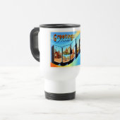 Boston Massachusetts MA Vintage Travel Souvenir Reisbeker (Voorkant links)