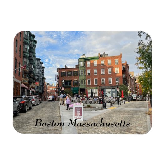 Boston Massachusetts Magneet (Horizontaal)