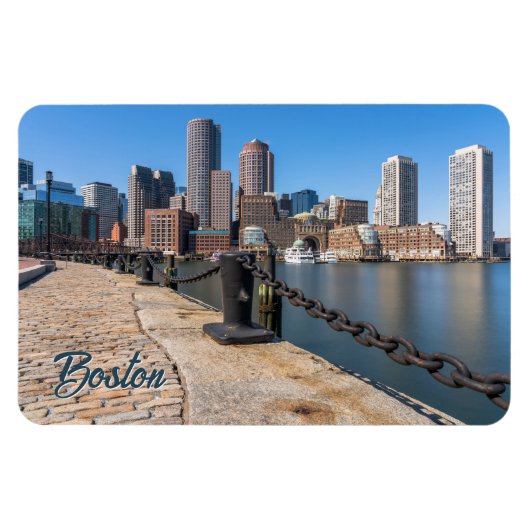 Boston Massachusetts Magneet (Horizontaal)