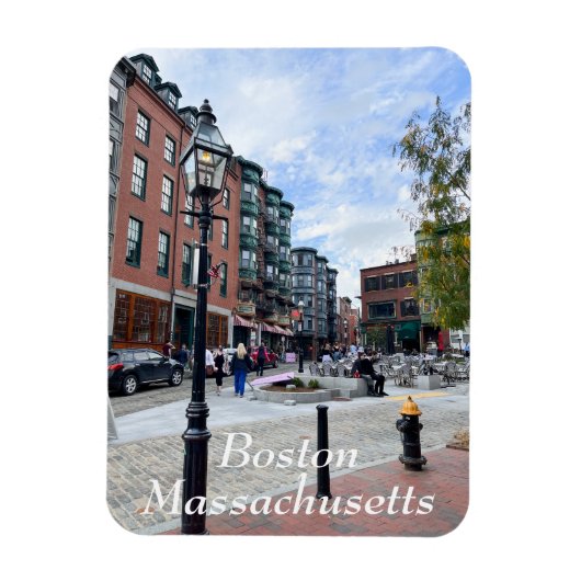 Boston Massachusetts Magneet (Verticaal)
