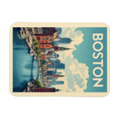 Boston Massachusetts Magneet (Horizontaal)