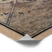 Boston Massachusetts Map 1775 van Thomas Hyde Page Poster (Hoek)