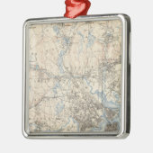 Boston, Massachusetts Metalen Ornament (Links)