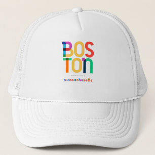 Boston Massachusetts Mid Century, Pop Art, Trucker Pet