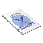 Boston, Massachusetts Notitieboek (Rechterzijde)