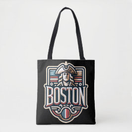 Boston Massachusetts Paul Revere Tote Bag