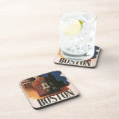  Boston, Massachusetts Paul Revere's Ride Bier Onderzetter (Rechterzijde)