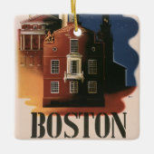  Boston, Massachusetts Paul Revere's Ride Keramisch Ornament (Voorkant)