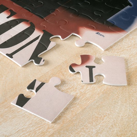  Boston, Massachusetts Paul Revere's Ride Legpuzzel (Zijkant)