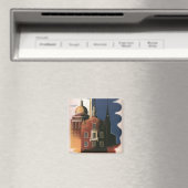  Boston, Massachusetts Paul Revere's Ride Magneet (Insitu (Vaatwasser))