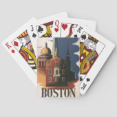  Boston, Massachusetts Paul Revere's Ride Speelkaarten (Achterkant)