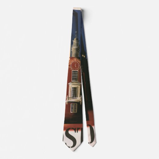  Boston, Massachusetts Paul Revere's Ride Stropdas (Voorkant)