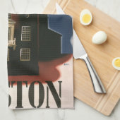 Boston, Massachusetts Paul Revere's Ride Theedoek (Quarter Fold)