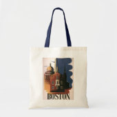 Boston, Massachusetts Paul Revere's Ride Tote Bag (Voorkant)