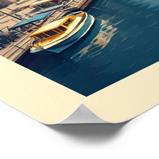 Boston Massachusetts Poster (Hoek)