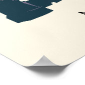 Boston Massachusetts Poster (Hoek)