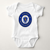 Boston Massachusetts Romper (Voorkant)