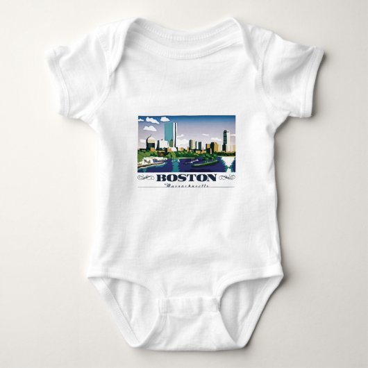 Boston, Massachusetts Romper (Voorkant)