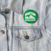 Boston, Massachusetts Ronde Button 5,7 Cm (In situ)