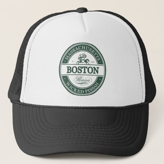 boston massachusetts - schoppen pissah trucker pet (Voorkant)