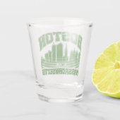 Boston, Massachusetts Shot Glas (Achterkant)
