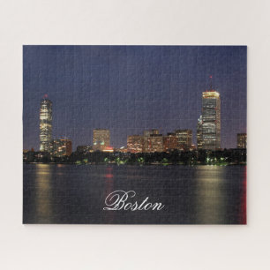 Boston Massachusetts Silhouette Legpuzzel