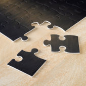 Boston Massachusetts Silhouette Legpuzzel (Zijkant)