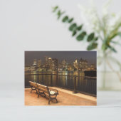 Boston, Massachusetts skyline 3 Briefkaart (Staand voorkant)