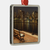Boston, Massachusetts skyline 3 Metalen Ornament (Rechts)