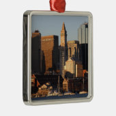 Boston, Massachusetts skyline 5 Metalen Ornament (Rechts)