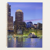 Boston Massachusetts Skyline Calendar Planner (Voorkant)