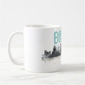BOSTON MASSACHUSETTS SKYLINE - Drink mok (Links)