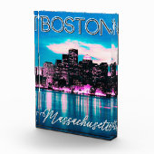 Boston Massachusetts Skyline Fotoblokken (Rechts)