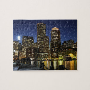Boston, Massachusetts skyline Legpuzzel
