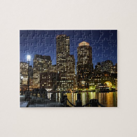 Boston, Massachusetts skyline Legpuzzel (Horizontaal)