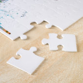 Boston Massachusetts Skyline Legpuzzel (Zijkant)