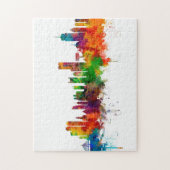 Boston Massachusetts Skyline Legpuzzel (Verticaal)