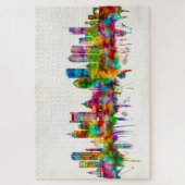 Boston Massachusetts Skyline Legpuzzel (Verticaal)